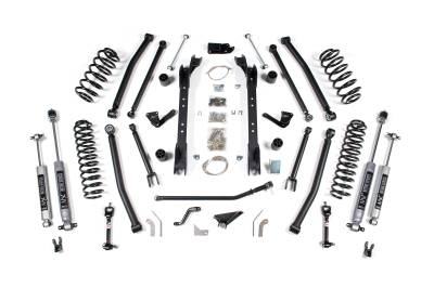 BDS Suspension - BDS Suspension BDS477H 4.5" NX2 Long-Arm Lift Kit for 97-06 Jeep Wrangler TJ