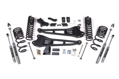 BDS Suspension - BDS Suspension BDS1762FS 4" Radius Arm FOX Lift for 14-18 RAM 2500 Diesel