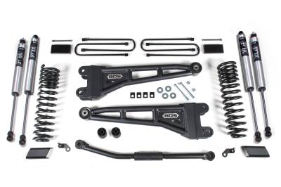 BDS Suspension - BDS Suspension BDS1306FS FOX 2.5" Radius Arm Lift Kit for 23-26 Ford F450