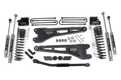 BDS Suspension - BDS Suspension BDS1915FS FOX 2.5" Radius Arm Lift for 20-22 Ford F450 Super Duty