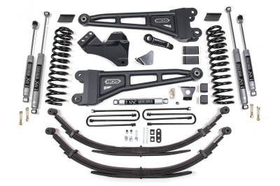 BDS Suspension - BDS Suspension BDS1947H 6" Radius Arm Lift Kit 05-07 Ford F250/F350 4wd Diesel