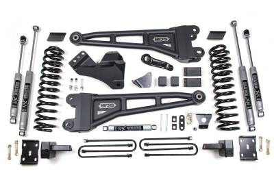 BDS Suspension - BDS Suspension BDS1953H 6" Radius Arm Lift Kit for 08-10 Ford F250/F350 Diesel