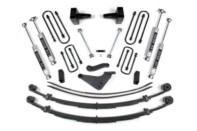 BDS Suspension - BDS Suspension BDS302FS FOX 6" Lift w/Block Add-a-Leaf for 00-05 Excursion 4wd