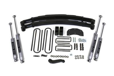 BDS Suspension - BDS Suspension BDS308FS FOX 4" Lift Kit for 80-96 F350 4wd Monobeam