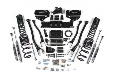 BDS Suspension - BDS Suspension BDS1675H 4" 4-Link Lift Rear Coil Springs for 19-24 RAM 2500 Gas