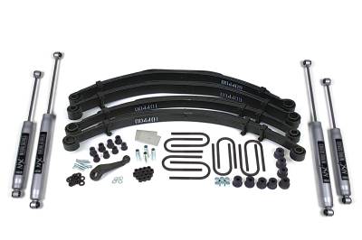 BDS Suspension - BDS Suspension BDS407H 4" NX2 Lift w/4" Springs for 76-81 Jeep CJ5/CJ7