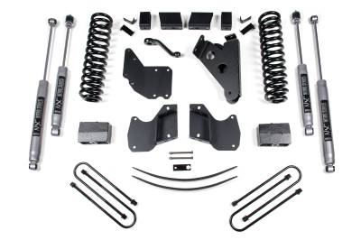 BDS Suspension - BDS Suspension BDS518H 6" NX2 Blk & Add-a-Leaf for 82-97 Ranger Bronco II 4WD