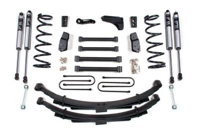 BDS Suspension - BDS Suspension BDS1764H 4" NX2 Lift w/4" Blocks for 05-07 Dodge w/4" Axle