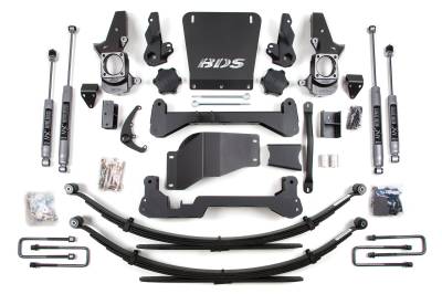 BDS Suspension - BDS Suspension BDS190H 7/5" Spring High Clearance for 01-10 K2500 HC 4WD