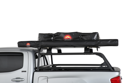Body Armor 4x4 - Body Armor 20020 Sky Ridge 6.5' Overland Roof Rack Awning Gray