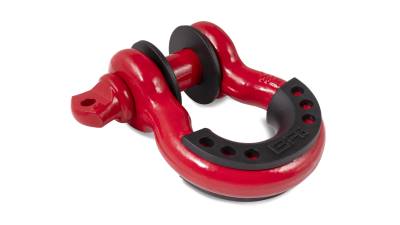 Body Armor 4x4 - Body Armor 3204 3/4" D-Ring Shackle w/Isolators Red EACH