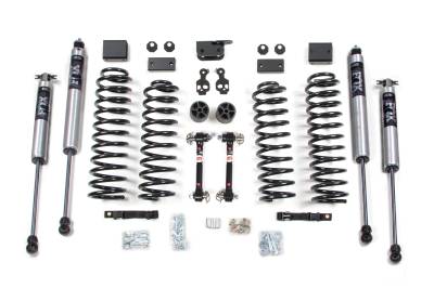BDS Suspension - BDS Suspension BDS1424FS 3" FOX Lift Kit for 07-11 Jeep Wrangler JK Rubicon 2DR