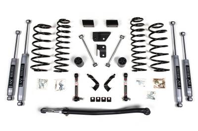 BDS Suspension - BDS Suspension BDS1437FS 3" NX2 Lift Kit Coil Springs for 18-25 Wrangler JL 4DR