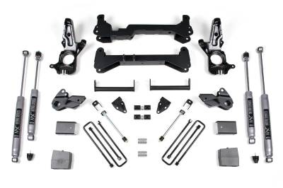 BDS Suspension - BDS Suspension BDS149FS FOX 7" Lift w/Blocks 01-10 Silverado/Sierra 2500HD 2WD