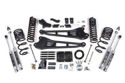 BDS Suspension - BDS Suspension BDS2100FS FOX 6" Radius Arm Lift Kit for 14-18 RAM 2500