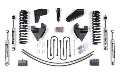 BDS Suspension - BDS Suspension BDS399H 6"NX2 Lift 4"Block A-Leaf for 80-96 F100/F150 2WD Std-Cab