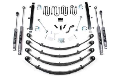 BDS Suspension - BDS Suspension BDS410H 3.5" NX2 Lift w/3.5" Springs for 87-95 YJ Hard Top