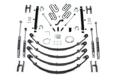 BDS Suspension - BDS Suspension BDS412H 4.5" NX2 Lift w/4.5" Springs for 87-95 YJ Hard Top