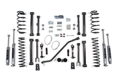 BDS Suspension - BDS Suspension BDS450FS 4.5" FOX Coil Spring Kit for 93-98 Grand Cherokee ZJ