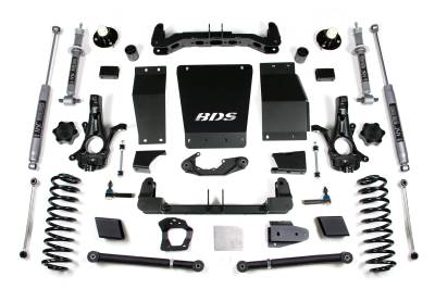 BDS Suspension - BDS Suspension BDS731H 6" NX2 Lift w/Cast Steel Control Arms for 15-18 GM 1500