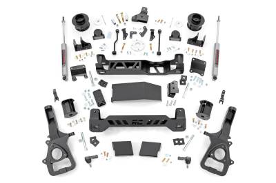 Rough Country Suspension Systems - Rough Country 6" Suspension Lift Kit for 2025 RAM 1500 3.0L 4WD 88830