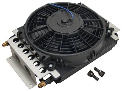 Derale - Derale 13700 16-Pass Electra-Cool Remote Fluid Cooler -6AN