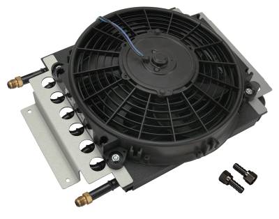 Derale - Derale 13720 8 Pass Electra-Cool Remote Cooler -6AN Inlets