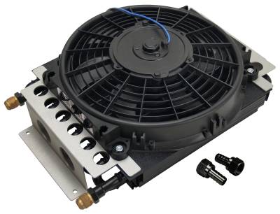 Derale - Derale 15800 16-Pass Electra-Cool Remote Fluid Cooler -8AN