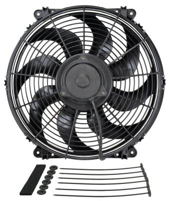 Derale - Derale 16626 16" Tornado Electric Puller Fan Standard Mounting Kit