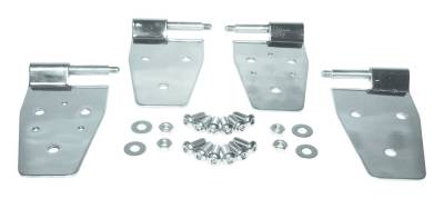 RT Offroad - RT Offroad RT34009 Polish Stainless Door Hinge L/R U/L Door Side for 87-06 TJ/YJ