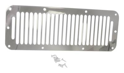 RT Offroad - RT Offroad RT34014 SS Cowl Vent Cover for 78-95 Jeep CJ/Wrangler YJ