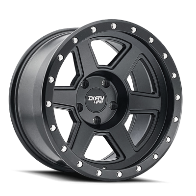 DIRTY LIFE - Dirty Life 9315 Compound 20x9 6x135 -12mm Matte Black 9315-2936MB12