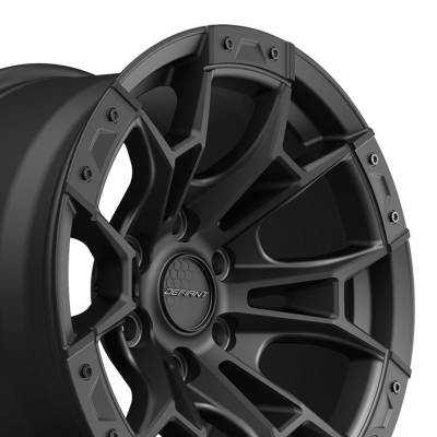 Defiant - Defiant Wheels DF04 17x9 12mm Dark Satin Charcoal DF04-17090-6135-12G1