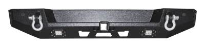 RT Offroad - RT Offroad RT20047 Heavy Duty Rear Bumper for 18-24 Jeep Wrangler JL