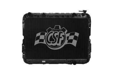 CSF Cooling - Racing & High Performance Division - CSF Cooling 2708 4-Row Copper Radiator for 81-87 4.2 Landcruiser AT/88 4.0 AT
