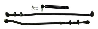 RT Offroad - RT Offroad RT21005 Black HD Steering Kit for 97-06 Jeep Wrangler TJ LHD