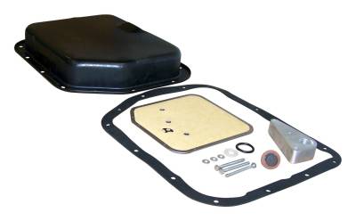 RT Offroad - RT Offroad RT24001 Deep Transmission Pan Kit for 80-91 Jeep CJ/YJ/XJ/MJ