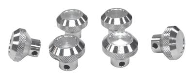 RT Offroad - RT Offroad RT27001 6Pc Billet Alumi Dash Control Knob for 76-86 CJ5/CJ7/CJ8