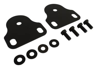 RT Offroad - RT Offroad RT27014 Windshield Bracket Pair Black SS for 76-95 CJ/Wrangler YJ