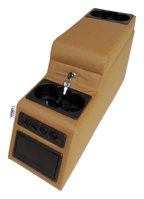 RT Offroad - RT Offroad RT27010 Spice Deluxe Locking Center Console for 76-95 YJ/CJ5/CJ7/CJ8