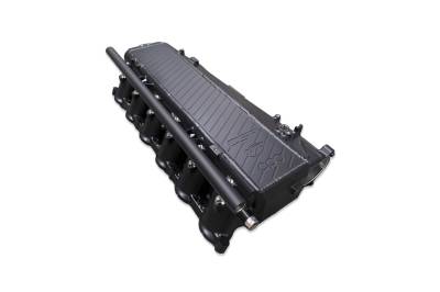 CSF Cooling - Racing & High Performance Division - CSF Cooling 8200B Charge-Air Cooler Manifold Black for Toyota A90 Supra/BMW B58