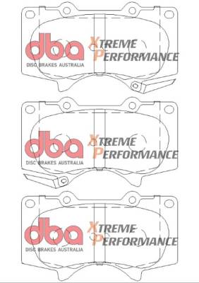 Disc Brakes Australia - Disc Brakes Australia DB1482XP DBA Xtreme Performance Front Brake Pads