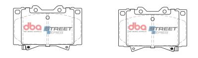 Disc Brakes Australia - Disc Brakes Australia DB1365SS DBA Street Series Front Brake Pads