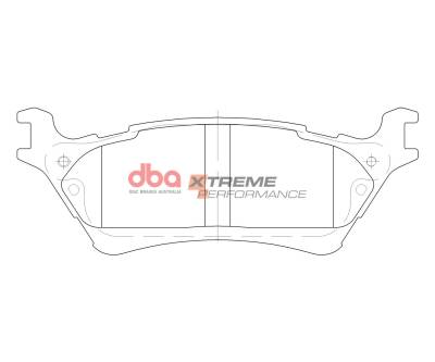 Disc Brakes Australia - Disc Brakes Australia DB15122XP DBA Xtreme Performance Rear Brake Pads