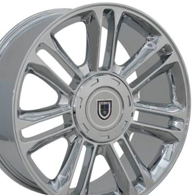 OE Wheels LLC - OE Wheels CA83 22x9 6x5.5 31mm Chrome CA83-22090-6550-31C