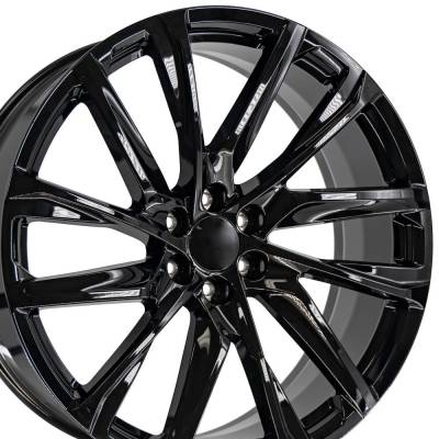 OE Wheels LLC - OE Wheels CA90-26100-6550-28B CA90 26x10 6x5.5 28mm Gloss Black