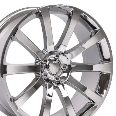 OE Wheels LLC - OE Wheels CL02 20x9 5x115 25mm Chrome CL02-20090-5115-25C