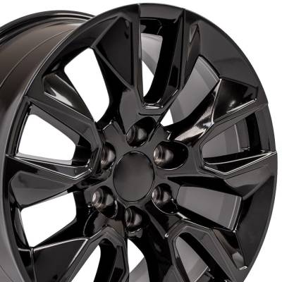 OE Wheels LLC - OE Wheels CV32-20090-6550-28B CV32 20x9 6x5.5 28mm Gloss Black