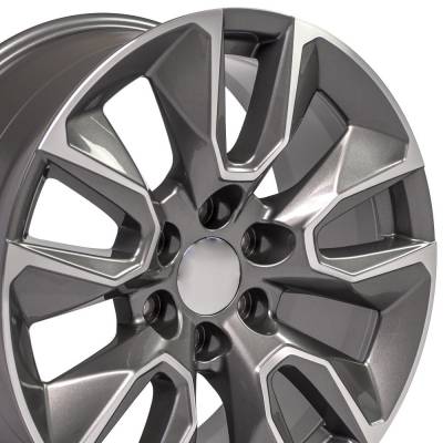 OE Wheels LLC - OE Wheels CV32-20090-6550-28MG CV32 20x9 6x5.5 28mm Gunmetal/Machined