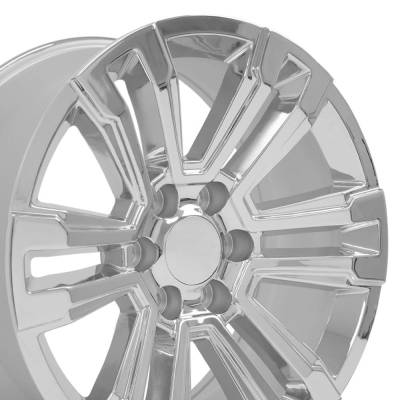 OE Wheels LLC - OE Wheels CV44-20090-6550-24C CV44 20x9 6x5.5 24mm Chrome